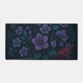 Lebhafte Blüten mit rotem Akzent Schreibtischunterlage (Vorderseite)