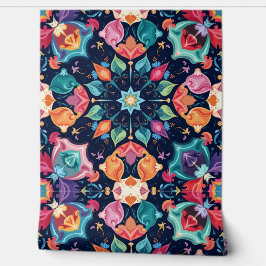 Lebhafte Bohemische Mandala Frische Pasta machen Tapete