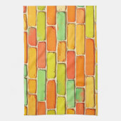 Lebhafte Brick Pattern Art Geschirrtuch (Vertikal)