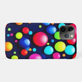Lebhafte Bubble Pop Art Case-Mate iPhone Hülle (Rückseite (Horizontal))