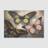 Lebhafte Butterfly-Kollektion Seidenpapier (Vorderseite)