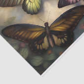 Lebhafte Butterfly-Kollektion Seidenpapier (Ausschnitt)