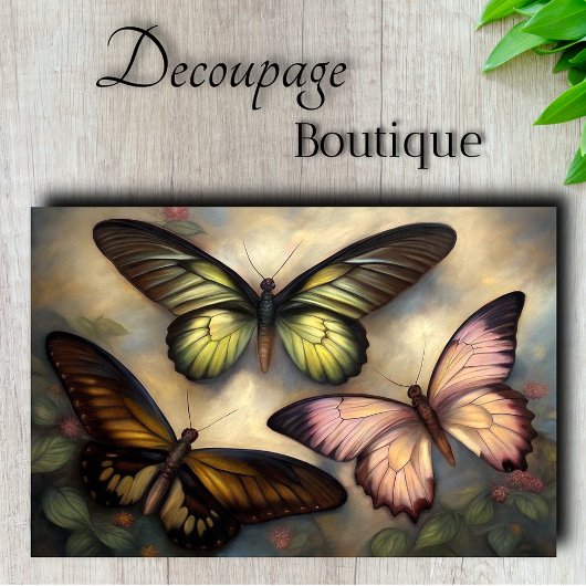 Lebhafte Butterfly-Kollektion Seidenpapier