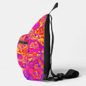 Lebhafte Camouflage Crossbody Bag (Rechts)