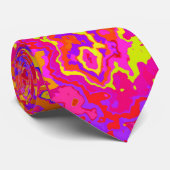 Lebhafte Camouflage Krawatte (Gerollt)