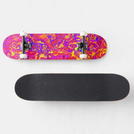Lebhafte Camouflage Skateboard (Horizontal)