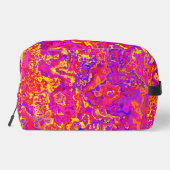 Lebhafte Camouflage Waschbeutel (Rückseite)