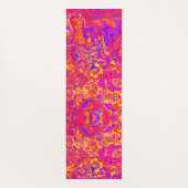 Lebhafte Camouflage  Yogamatte (Rückseite)