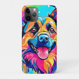 Lebhafte Canine: Happy Puppy Liebe Case-Mate iPhone Hülle