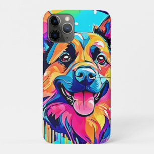 Lebhafte Canine: Happy Puppy Liebe Case-Mate iPhone Hülle