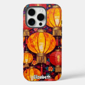 Lebhafte chinesische Lanterns Case-Mate iPhone Hülle (Rückseite)
