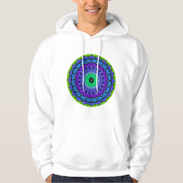 Lebhafte Circle Motive farbenfrohe gepunktete Must Hoodie