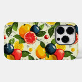 Lebhafte Citrus Fruit Phone Case mit feinen Farben (Rückseite (Horizontal))