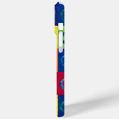 Lebhafte Collage der Friedenssymbole Case-Mate iPhone Hülle (Rückseite / Links)