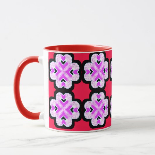 Lebhafte Combo-Tasse - perfekte Größe, farbenfrohe Tasse (Links)