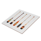 Lebhafte, dekorative Ohren Fliese (Seite)