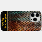 Lebhafte Details einer giftigen Schlange Case-Mate iPhone Hülle (Rückseite (Horizontal))
