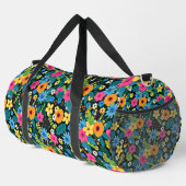 Lebhafte Ditsy-Blume Blumenmuster-43785 Duffle Bag (Rechte Ecke)