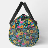 Lebhafte Ditsy-Blume Blumenmuster-43785 Duffle Bag (Rechts)