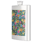 Lebhafte Ditsy-Blume Blumenmuster-43785 Flachmann (Links)