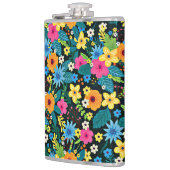 Lebhafte Ditsy-Blume Blumenmuster-43785 Flachmann (Links)