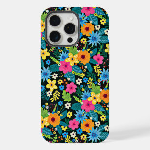 Lebhafte Ditsy-Blume Blumenmuster-43785 iPhone 15 Pro Max Hülle