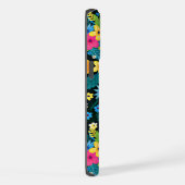 Lebhafte Ditsy-Blume Blumenmuster-43785 iPhone Hülle (Rechte Seite)