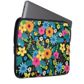 Lebhafte Ditsy-Blume Blumenmuster-43785 Laptopschutzhülle (Vorne Rechts)