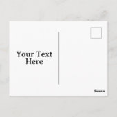 Lebhafte Ditsy-Blume Blumenmuster-43785 Postkarte (Rückseite)