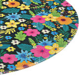 Lebhafte Ditsy-Blume Blumenmuster-43785 Schneidebrett (Ecke)