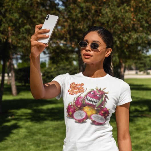 Lebhafte Dragon Fruit Roars T-Shirt