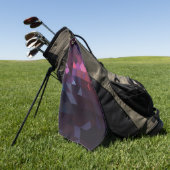 Lebhafte Dreiecke Golfhandtuch (Gras)