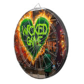 "Lebhafte Dripping Typografy Graffiti T-Shirts - U Dartscheibe (Vorderseite rechts)