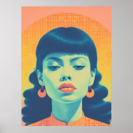 Lebhafte Elegance Poster