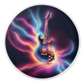 Lebhafte elektrische Gitarre Keramikknauf (Vorderseite)