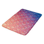 Lebhafte emotionale Mosaiksparkle Badematte (Schrägansicht)