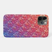 Lebhafte emotionale Mosaiksparkle Case-Mate iPhone Hülle (Rückseite (Horizontal))