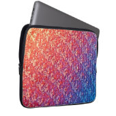 Lebhafte emotionale Mosaiksparkle Laptopschutzhülle (Vorne Rechts)