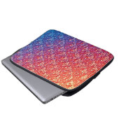 Lebhafte emotionale Mosaiksparkle Laptopschutzhülle (Vorne Knopf)