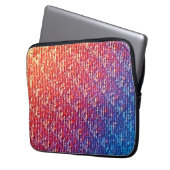 Lebhafte emotionale Mosaiksparkle Laptopschutzhülle (Vorderseite Links)