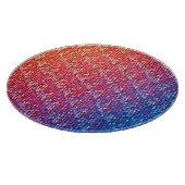 Lebhafte emotionale Mosaiksparkle Schneidebrett (Ecke)