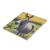 Lebhafte Esel- und Gelbdüster Fliese (Seite)