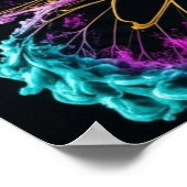 Lebhafte Essenz Poster (Ecke)