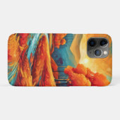 Lebhafte Fall River Scene Case-Mate iPhone Hülle (Rückseite (Horizontal))