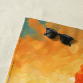 Lebhafte Fall River Scene Strandtuch (Beispiel)