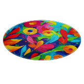 Lebhafte Fantasy-Malerei Schneidebrett (Ecke)