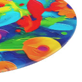 Lebhafte Fantasy-Malerei Schneidebrett (Ecke)