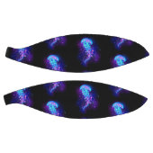 Lebhafte Farbe leuchtende Qualle Basketball (Panele)