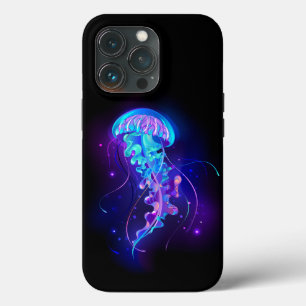 Lebhafte Farbe leuchtende Qualle Case-Mate iPhone Hülle