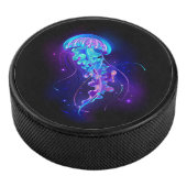 Lebhafte Farbe leuchtende Qualle Eishockey Puck (3/4)